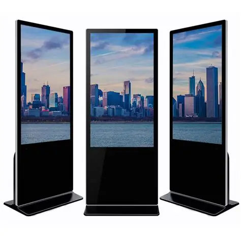 65" Indoor Floor Standing Single-Sided
